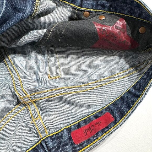 Adriano Goldschmied The Club Bootcut Flare Dark Wash Jeans Made USA Women’s 29R - Picture 6 of 10